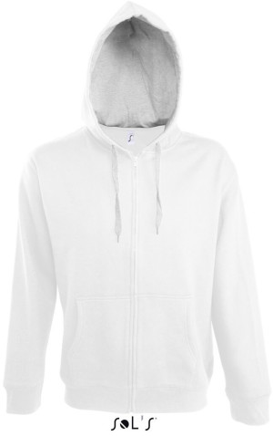 Men's Contrasted Hooded Sweat Jacket - Reklamnepredmety