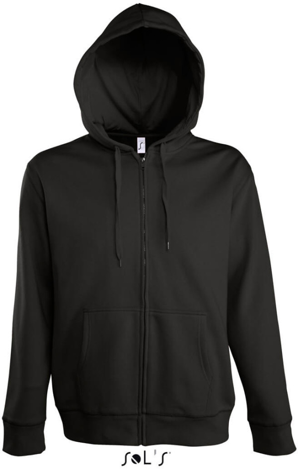 Men's Sweat Jacket with Lined Hood
