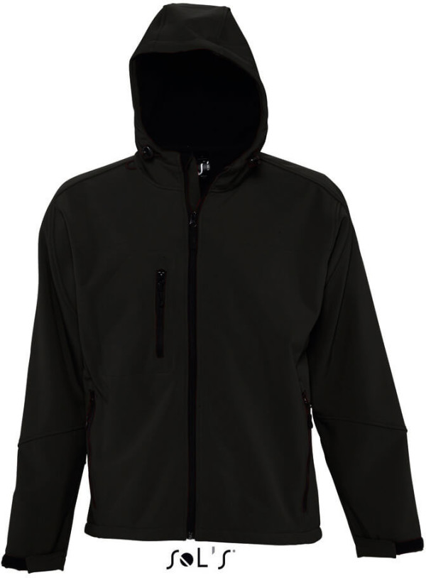 Hooded 3-Layer Softshell Jacket