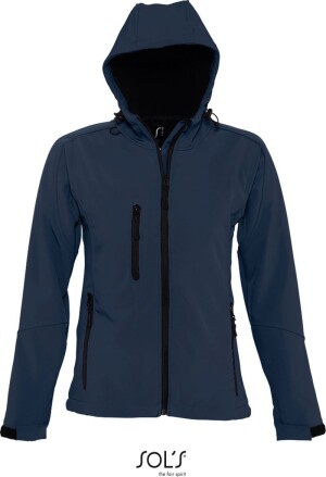 Ladies' Hooded 3-Layer Softshell Jacket - Reklamnepredmety