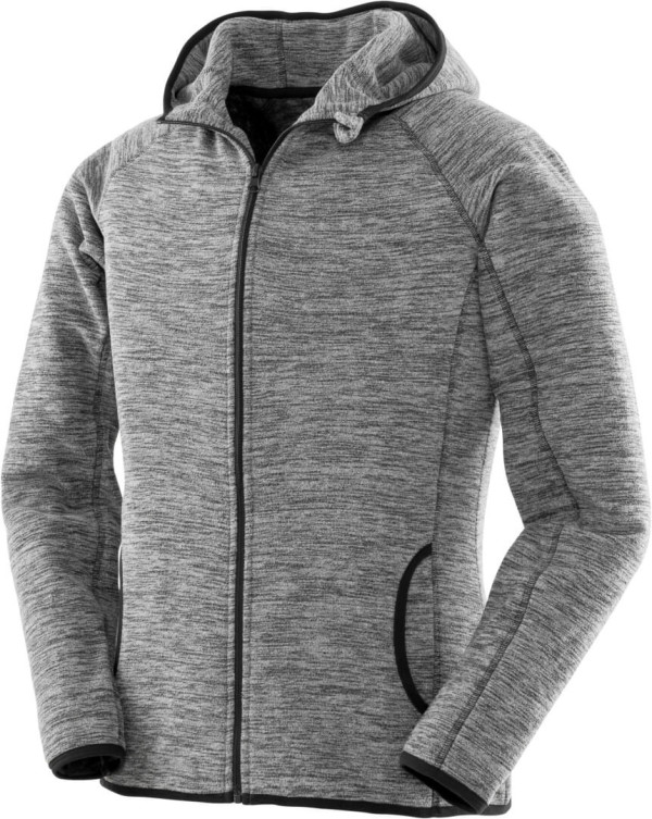 Ladies' Microfleece Hooded Jacket