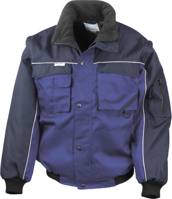 Workwear Jacket with Zip-Off sleeves