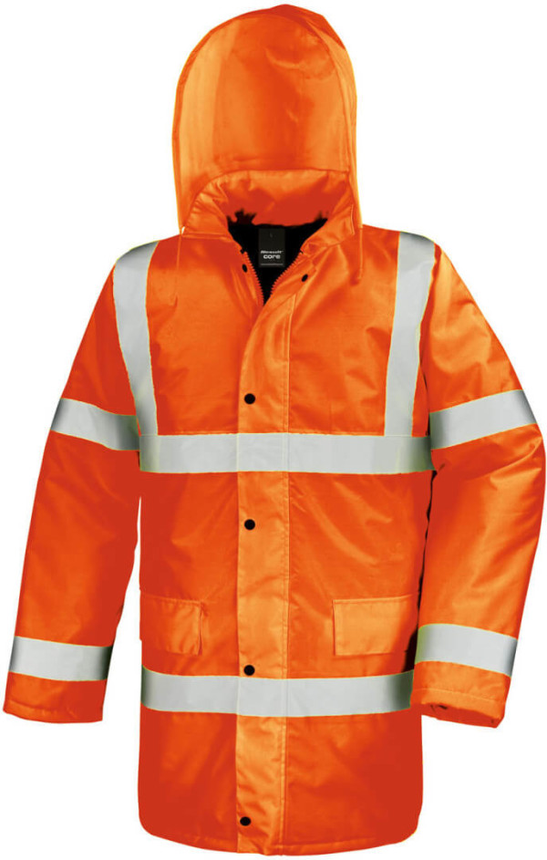 High Viz Motorway Coat ISOEN20471:2013