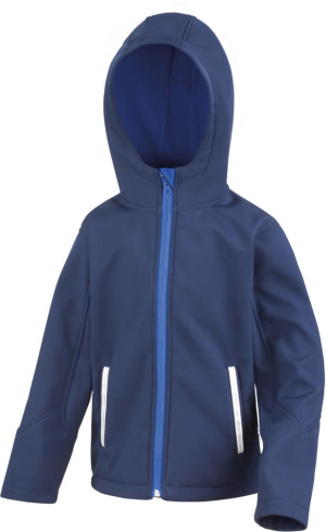 Kids' 3-Layer Hooded Softshell Jacket - Reklamnepredmety