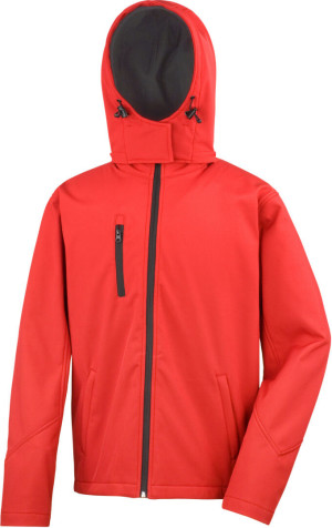 Men's Softshell 3-Layer Hooded Jacket - Reklamnepredmety