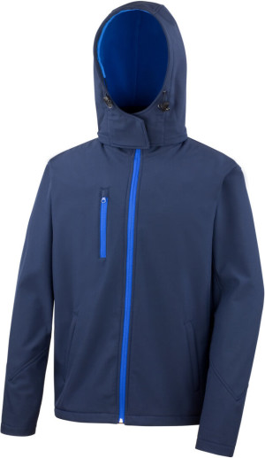 Men's Softshell 3-Layer Hooded Jacket - Reklamnepredmety