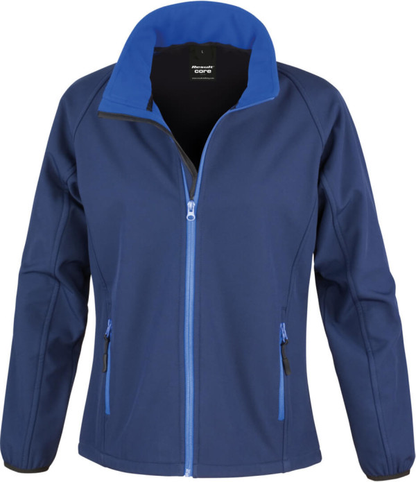 Ladies' 2-layer Printable Softshell Jacket