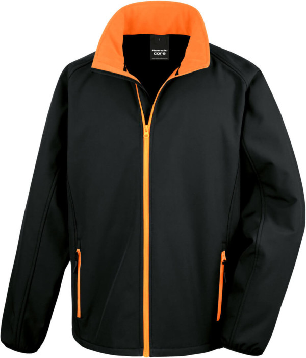 Men's 2-layer Printable Softshell Jacket