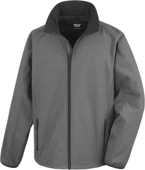 Men's 2-layer Printable Softshell Jacket