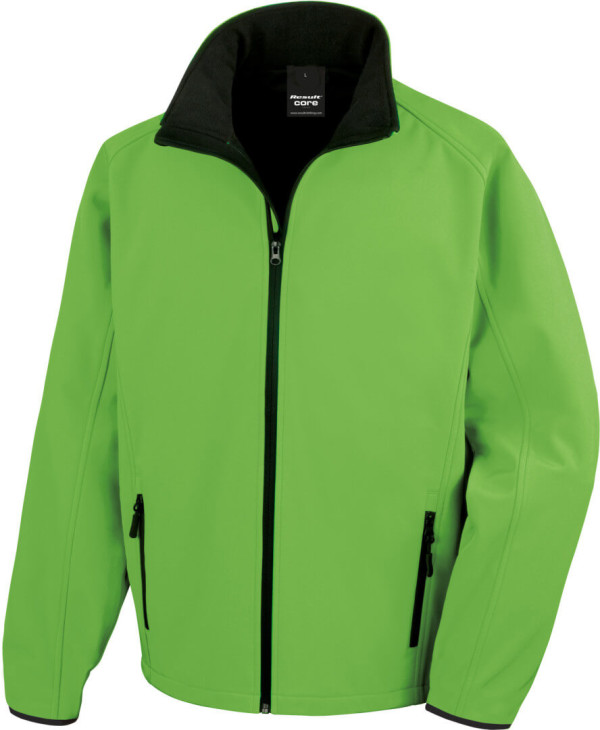 Men's 2-layer Printable Softshell Jacket