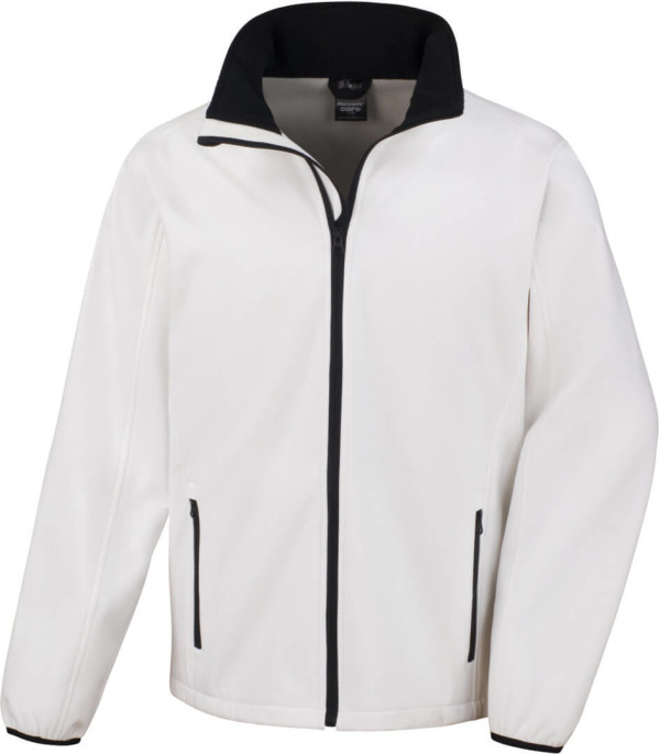 Men's 2-layer Printable Softshell Jacket