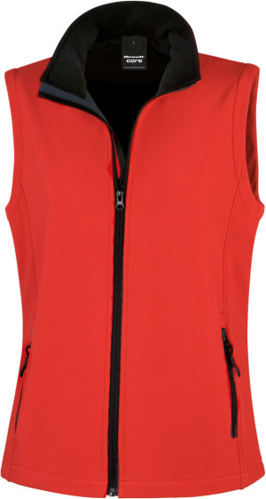 Ladies' 2-layer Printable Softshell Gilet - Reklamnepredmety