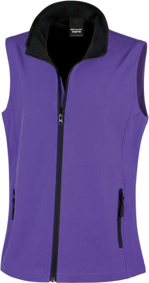 Ladies' 2-layer Printable Softshell Gilet - Reklamnepredmety