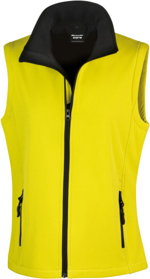 Ladies' 2-layer Printable Softshell Gilet - Reklamnepredmety