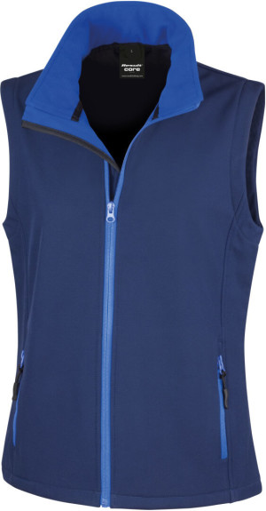 Ladies' 2-layer Printable Softshell Gilet - Reklamnepredmety