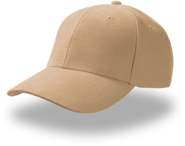 Heavy Brushed 6 Panel Cotton Twill Cap