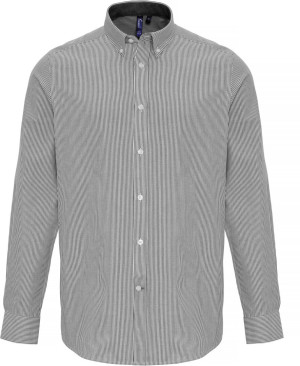 Oxford Shirt "Stripes" longsleeve - Reklamnepredmety