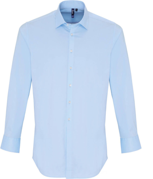 Popline Stretch Shirt longsleeve