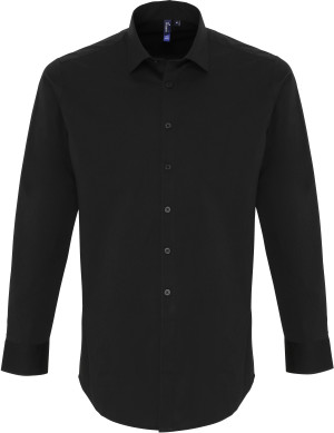 Popline Stretch Shirt longsleeve - Reklamnepredmety