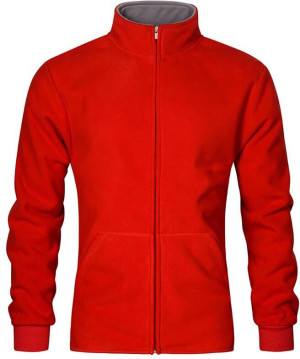 Men’s Double Fleece Jacket - Reklamnepredmety