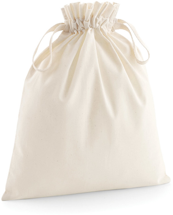 Organic Cotton Draw Cord Bag