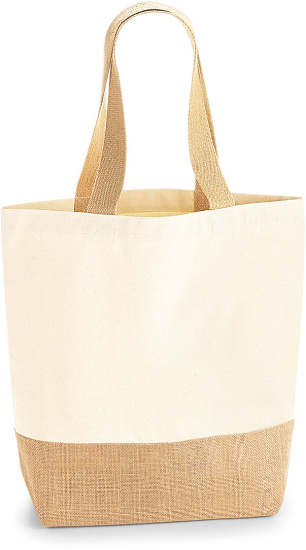 Jute Canvas Shopper