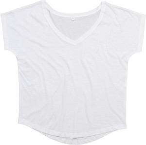 Ladies' Loose Fit V-Neck-T