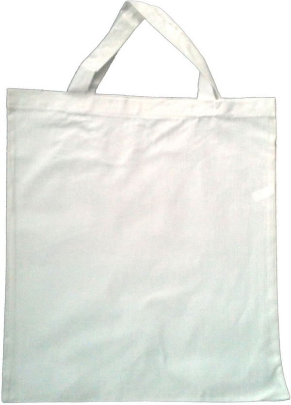 Short Handled Cotton Bag