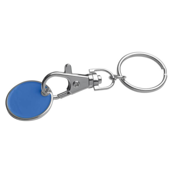 Keyring with shopping coin