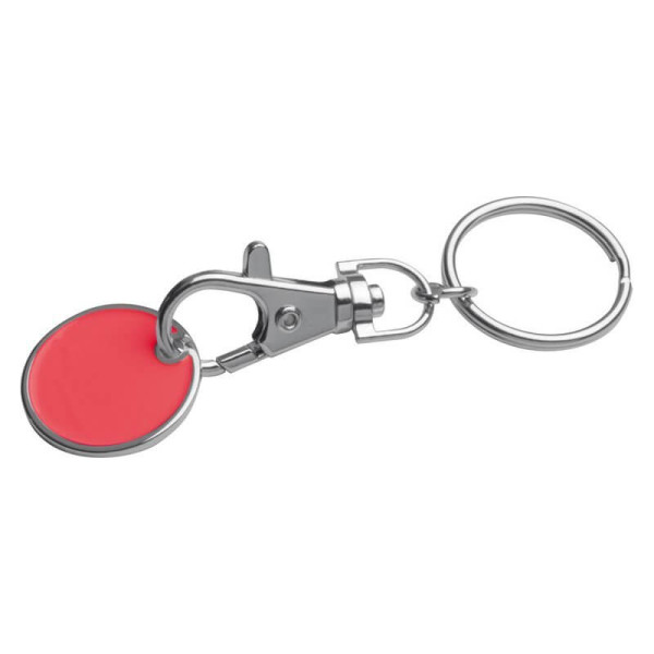 Keyring with shopping coin