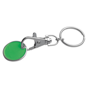 Keyring with shopping coin - Reklamnepredmety