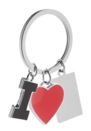 I Love keyring - Reklamnepredmety