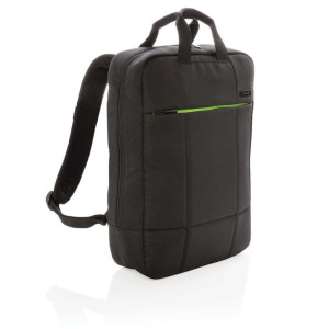 Soho business RPET 15.6" laptop backpack PVC free - Reklamnepredmety