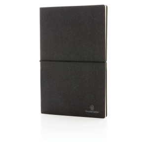 A5 recycled leather notebook - Reklamnepredmety