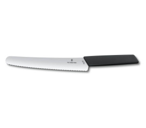 Victorinox Swiss Modern Nôž na pečivo a cukrovinky 22 cm - čierna - Reklamnepredmety