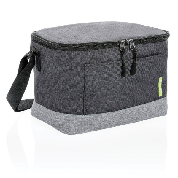 Duo color RPET cooler bag