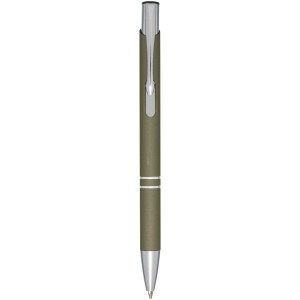 Moneta soft touch ballpoint pen (black ink) - Reklamnepredmety
