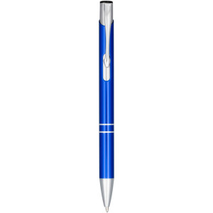 Moneta anodized aluminium click ballpoint pen - Reklamnepredmety