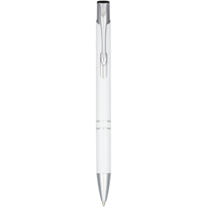 Moneta anodized aluminium click ballpoint pen - Reklamnepredmety