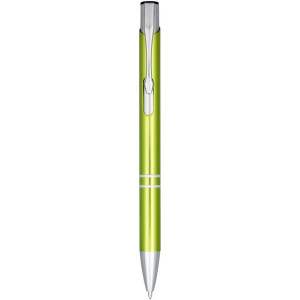 Moneta anodized aluminium click ballpoint pen - Reklamnepredmety