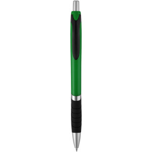 Turbo ballpoint pen with rubber grip - Reklamnepredmety