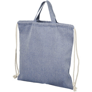 Pheebs 150 g/m² recycled cotton drawstring backpack - Reklamnepredmety