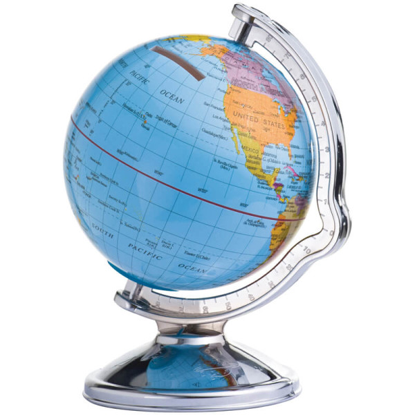 Savings box in globe shape