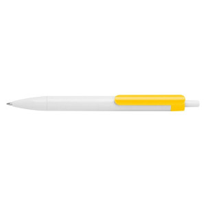 Ballpen with colored clip - Reklamnepredmety