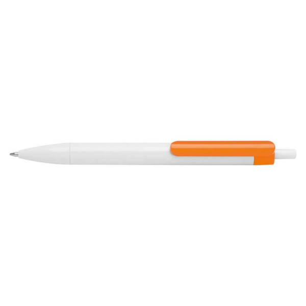 Ballpen with colored clip