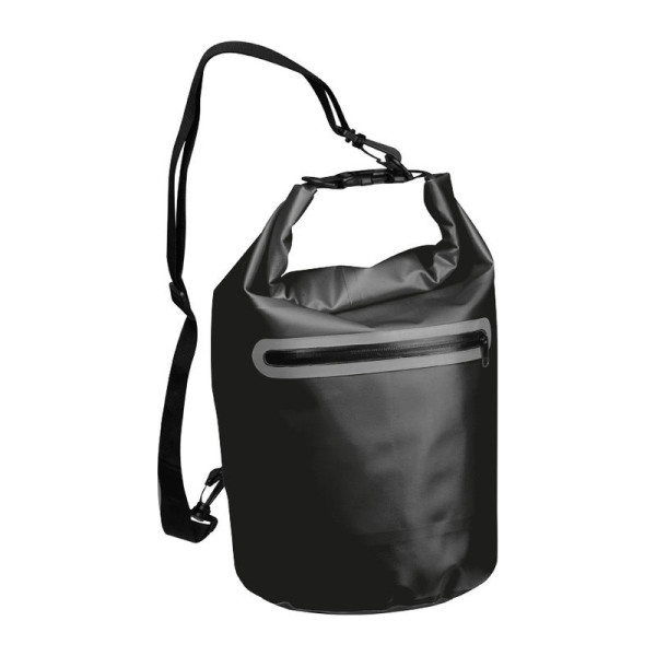 Waterproof bag with reflective stripes