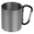 Metal mug with snap hook - 8136703 - variant
