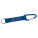 Keyring pendant with carabiner and metal plate - 9116804 - variant