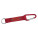 Keyring pendant with carabiner and metal plate - 9116805 - variant