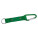 Keyring pendant with carabiner and metal plate - 9116809 - variant